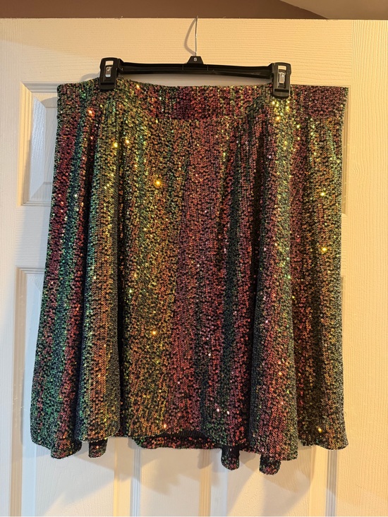 torrid Dresses & Skirts - Torrid Multicolor Sequin A-Line Women's Skirt